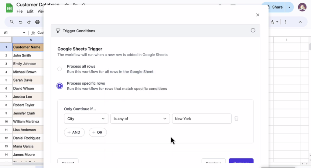 end Personalized SMS from Google Sheets