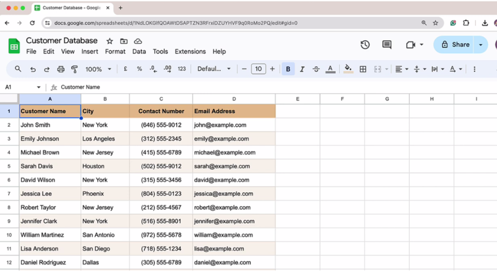 Send Personalized SMS from Google Sheets