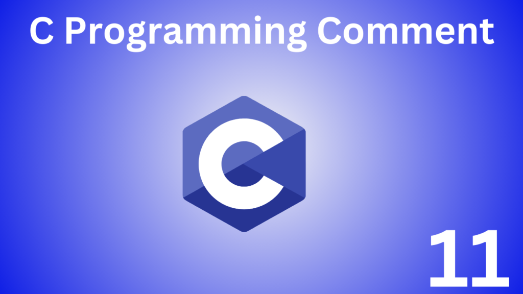 C Programming Comment