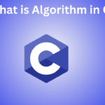 What is Algorithm in C?