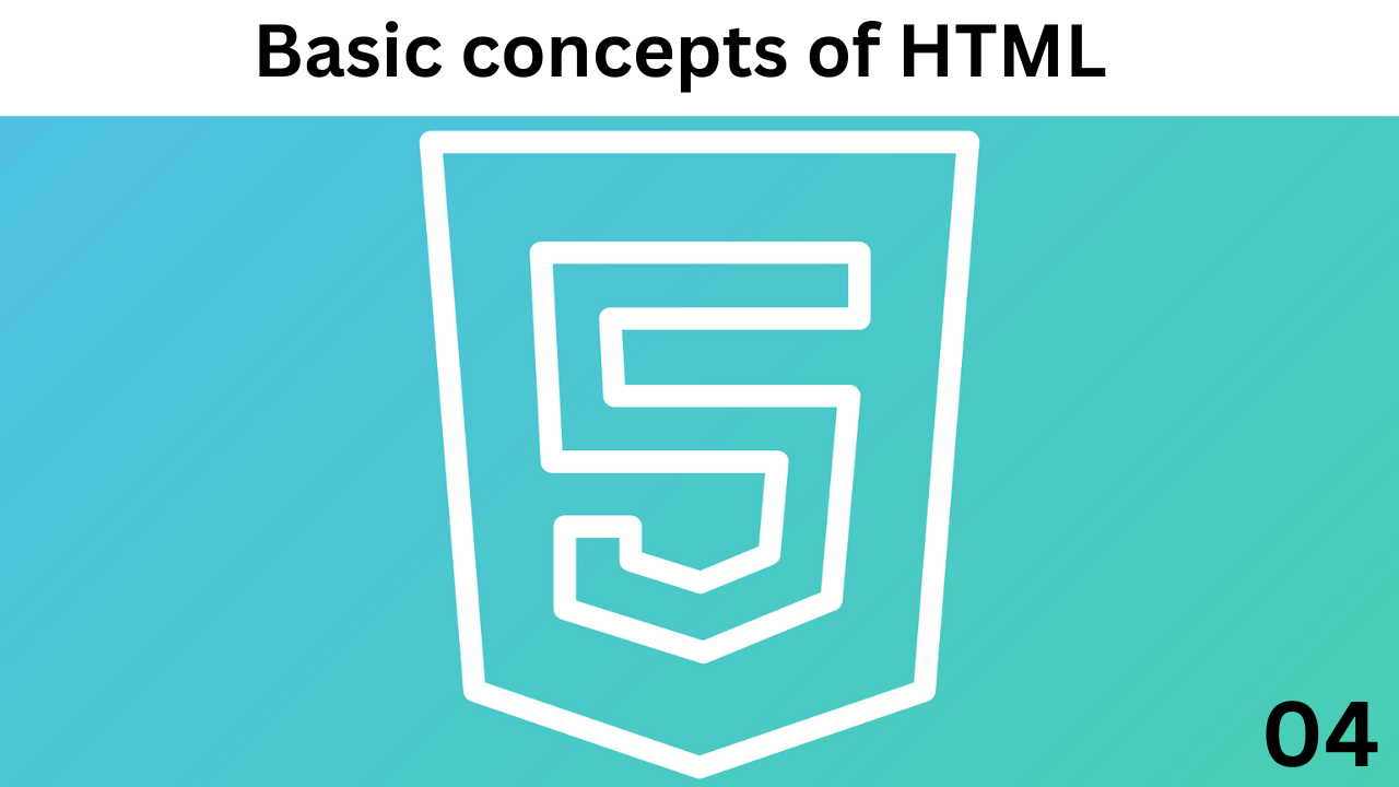 Basic concepts of HTML
