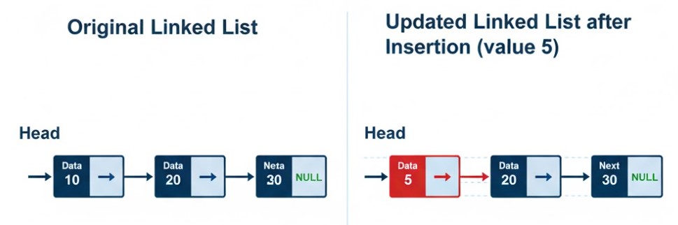 The Basic Operation of Linked List