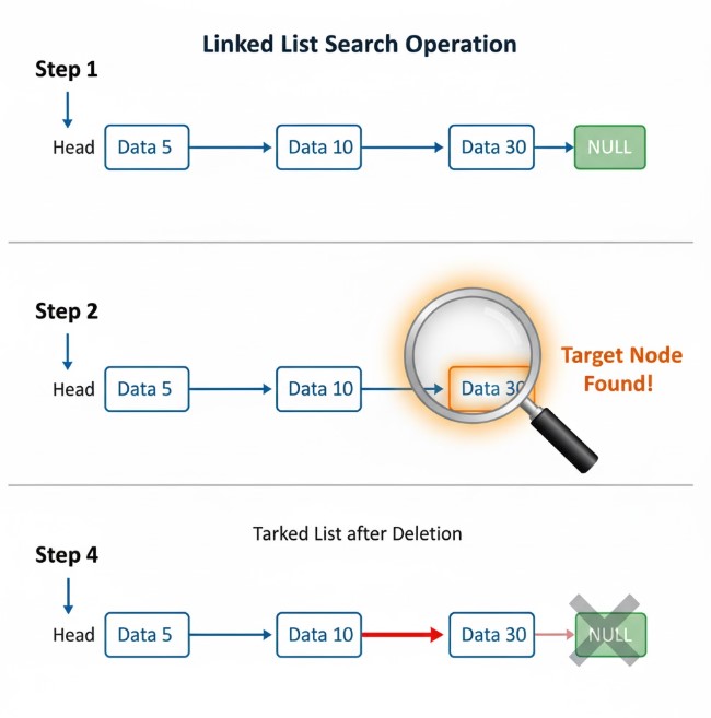 The Basic Operation of Linked List