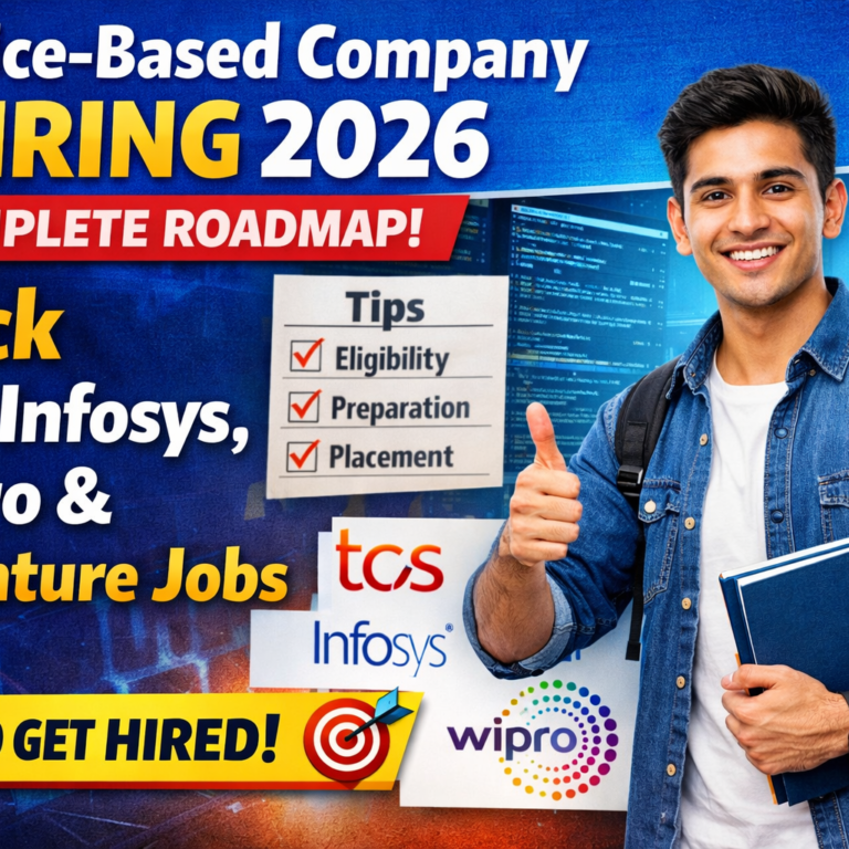 Service-Based Company Hiring 2026