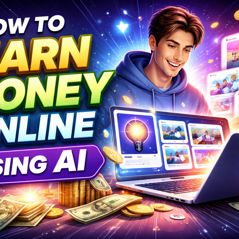 How to Earn Money Online Using AI