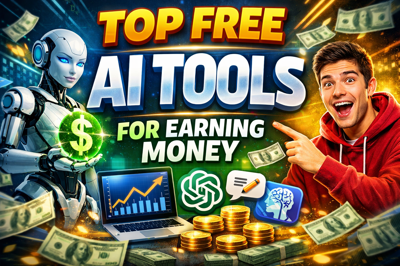 Top Free AI Tools for Earning Money